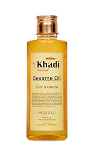 Khadi Omorose Sesame Carrier Oil (Pure & Coldpressed) -210 ml