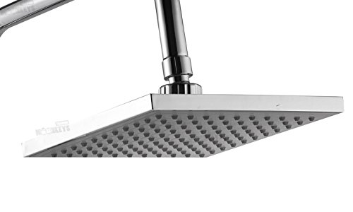 Dusch Set Überkopfbrause Set Verchromt Duschsäule Duschkopf Regendusche Handbrause - 2