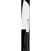 Zwilling Four Starsantoku Knife, 18 cm, Corrugated Edge