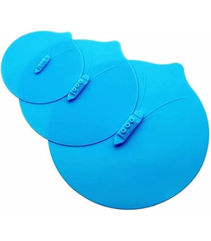 DI ORO Silikondeckel Set - Wiederverwendbare Abdeckungen Für Küchenutensilien, BPA-frei & Spülmaschinenfest