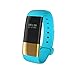 Produktbild Miji M4 Fitness Tracker Activity Tracker mit Pulsmesser Wasserdichte IP67 Blutdruck Schrittzähler Fitness Uhr für Kinder Männer Frauen Druck (Gold Blau)