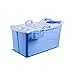 Produktbild Baby Badewanne, Kinder Waschbecken, 4-15 Jahre alt Wanne, Baby Pool-Abdeckungen Pp Tub (Farbe: Rosa, Größe: 82 * 42 * 43 cm) Hellblau, 82 * 42 * 43 cm