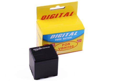 Preisvergleich Produktbild Photoprimus Markenersatzakku für Panasonic VW VBN260 - 2500mAh - 7.2V - mit Infochip; Passend zu: Panasonic HC X929, HC X909 , HDC SD900, HDC SD800 uvm.