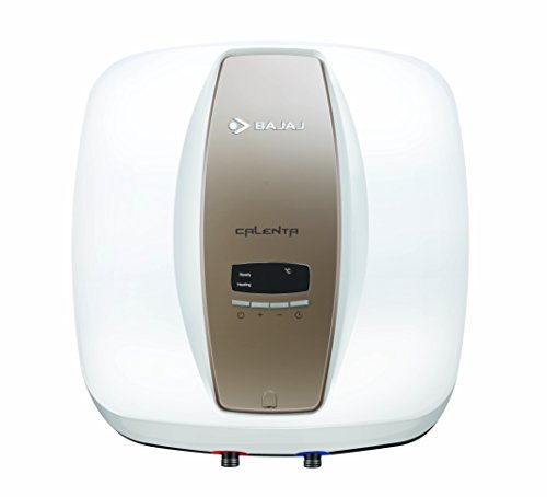 Bajaj Calenta Digi Storage 25-Litre Vertical 5 Star Water Heater (Brown/White)