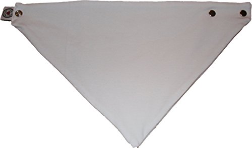 Zahntuch in 10 Unifarben, wasserdichtes Halstuch - 2