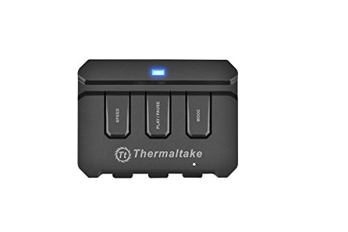 Thermaltake Riing 12 LED - Pack de 3 Ventiladores  Color Negro