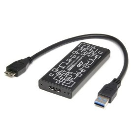hdmihome USB 3.0 zu M.2 NGFF PCI-E 2 Lane 30 mm 42 mm 60 mm 80 mm SSD Gehäuse für E431 E531 X240 Y410P Y510P - 2