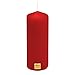 Produktbild Stumpenkerze rot 160x60 mm