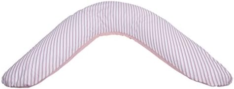Cambrass Nursing Pillow, Denim Pink, 16 x 118 x 80 cm