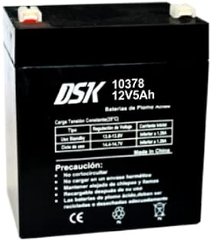 DJW6-7 6V 7.0AH Batería de almacenamiento sin mantenimiento para