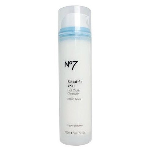 No7 Boots Beautiful Skin Hot Cloth Cleanser 200ml + Cloth