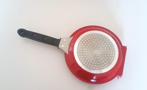 Ceramicore Pfanne Pfannkuchen Pancake Induktion Doppelpfanne Drehpfanne 18 cm