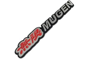 Carbon My Ride Mugen 14.5cm Badge - Aluminium FN2 Front Grill EP3 Civic Integra Accord JDM Accessories Mods