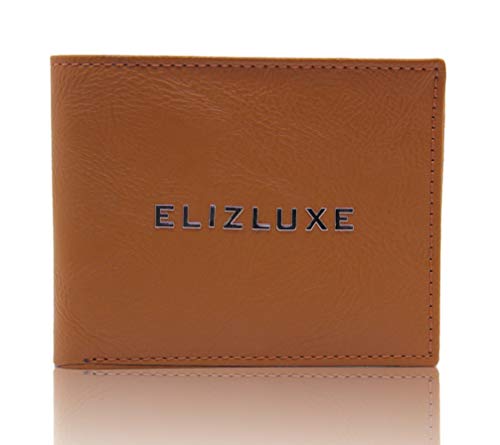 Men’s Slim Black Faux Leather Bifold Wallet – Super‑Slim Design, RFID‑Block, 3 Card Slots + Cash Compartment