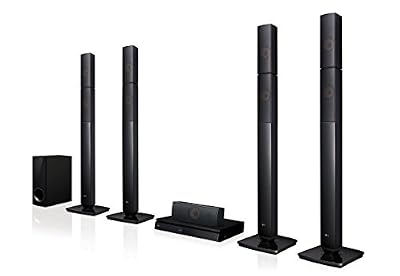 LG lhb655 N Système Home Cinéma (3D Lecteur Bluray, DLNA, Smart TV, Bluetooth, 1000 W, 5.1 multiroom Sound Bar) Noir