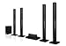 Produktbild LG LHB655N Heimkinosystem (3D Bluray Player, DLNA, Smart TV, Bluetooth, 1000 W, 5.1 Multiroom Soundbar) schwarz