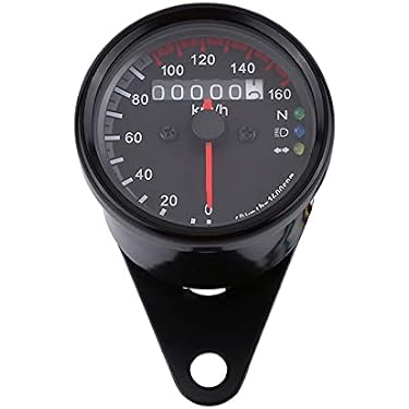 PYPFQUMQGR Motorrad-Geschwindigkeitsmesser Motorrad Tacho