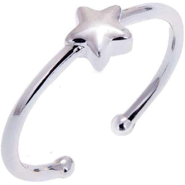 Bague Ajustable étoiles En Argent 925 Et Oxyde De Zirconium - Marque Jewellerybox - Neuf Avec étiquettes