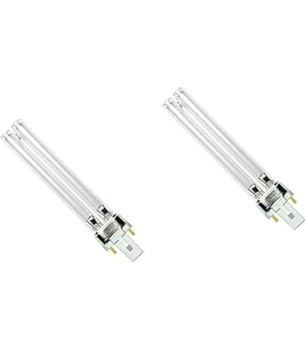 Comioke Lampe De Désinfection UV 7W 2 Broches G23 Ampoule De Remplacement, Filtre De Désinfection UV Tubulaire