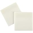 R H lifestyle 100 Sheets Transparent Sticky Notes Set 3 x 3 Inch Translucent Waterproof Clear Sticky Note Aesthetic Memo Pad Post It Study Material Office Stationery 50 Sheets Each (Pack of 2 PCS)