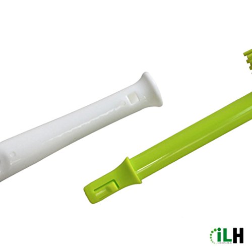 Klobürste,C’est 42*13cm TPR Bidirektionale Klobürste mit Halter-Set - 8