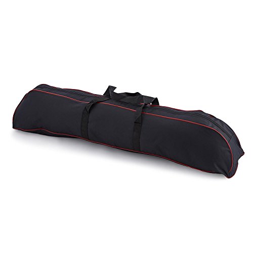 Waldbeck Daredevil Trockenbauschleifer Schleifmaschine Bodenschleifer (750W Leistung, 600-1500 U/min, LED-Beleuchtung, Länge Teleskopstange: 120–180 cm, Durchmesser Schleifscheibe: 21,5 cm) rot - 4