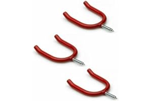 Orbitron 3 Screw in Tool Hooks Anti Slip SHED GARGE Wall MOUNTING Workshop