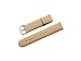Produktbild IPC-Computer Echtleder Armband - Beige für ASUS ZenWatch 2 (WI502Q, Wren)