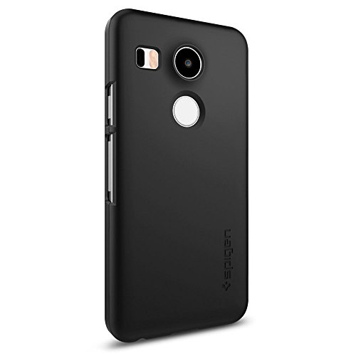 Spigen Thin Fit SGP11756 - Funda policarbonata para Nexus 5X  ajuste exacto  color negro