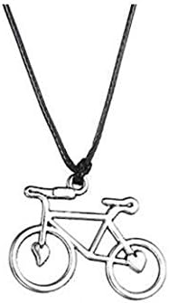 GYJUN Fashion Stainless Steel Bicycle Pendant Necklace , one size