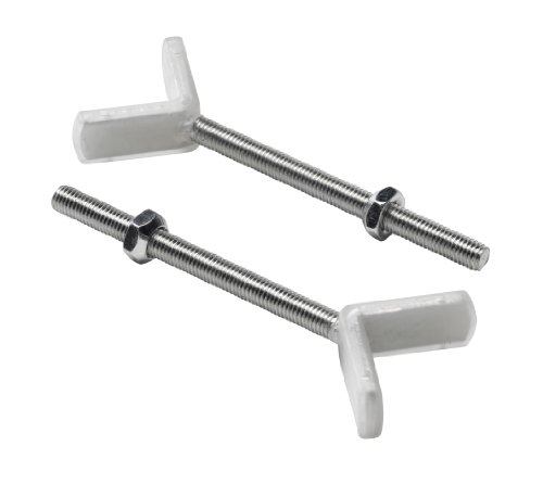 BabyDan Y-Shaped Threaded Rod for Safety Gate Silver - Pack of 2