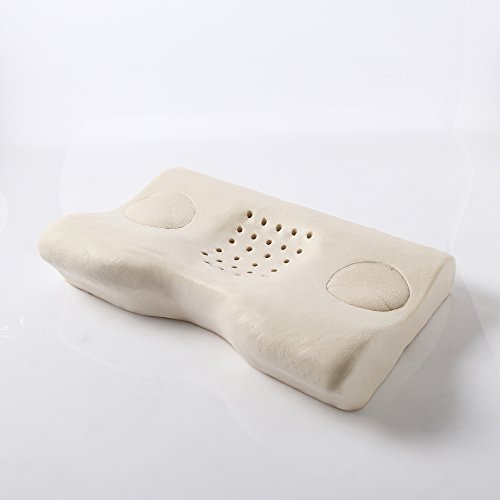 Ebitop Ebi. – K54.37.11 Orthopädisches Seitenschlaf-Viskoseschaum-Kissen mit Kissenbezug 54x37x11/8,5cm weiß - 5