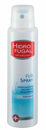 Hidrofugal Fuß Spray, Antitranspirant für die Füße, 150 ml, 3er Pack (3 x 150 ml)