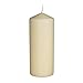 Produktbild IKEA FENOMEN parfümfrei block-Kerze, natur, 20 cm