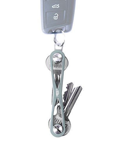 Preisvergleich Produktbild MOKEY® Key Organizer Schlüssel (bis 4 Schlüssel, SILBER)