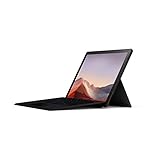 Microsoft Surface Pro 7 12.3" Tablet (Black) - Intel 10th Gen Quad Core i7, 16GB RAM, 256GB SSD, Windows 10 Home, 2019 Edition