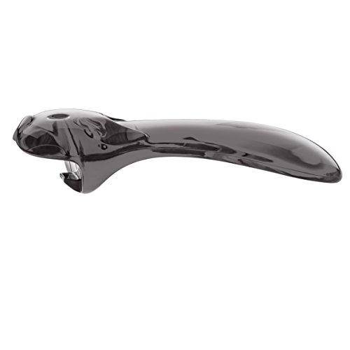 Koziol 3712014 Deckelöffner "Tom" in Kunststoff, transluzent anthrazit, 28 x 18 x 18 cm