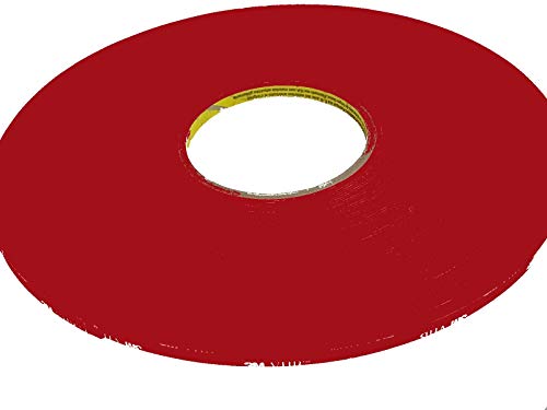 3 M VHB 4905 33 metros (6 mm x 33 m), transparente, doble cara cinta adhesiva de alto rendimiento para Soldados Potentes conexiones en interiores y exteriores.