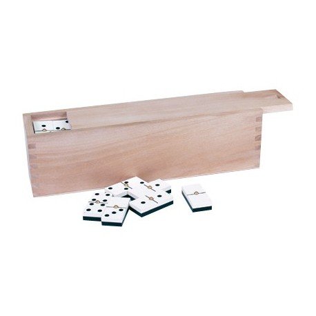 Loffer - Dominó Profesional Master 9 Doble, Caja de Madera (Domarch A354M)