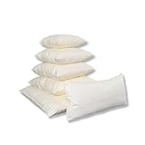 Dinkelspelzkissen Bio mit Reißverschluß, Dinkelspreukissen, Dinkelspelz Größe 80×80 - 2