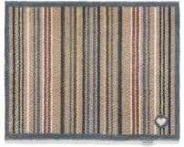 Hug Rug Dirt Trapper Washable Door Mat 65 x 85cm - Taupe Stripe 26