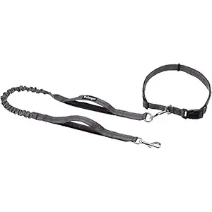 PetVogue Shockproof 5 FT Hands-Free Dog Leash for Medium and Large Dogs