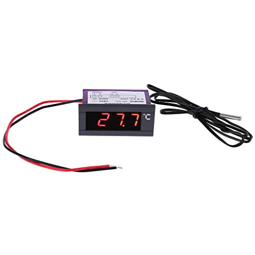 Preisvergleich Produktbild Digitales eingebettetes Nysunshine-Thermometer, Kühl- / Gefrierkombination, Temperaturanzeigetafel 220V