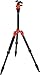 Price comparison product image Rollei Compact Traveler No. 1 - Ultra-lightweight travel tripod - Carbon - Max. load 8 kg - Arca Swiss compatible - Monopod function - Orange