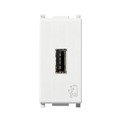 Vimar 14292 Unità Alimentazione USB, Bianco