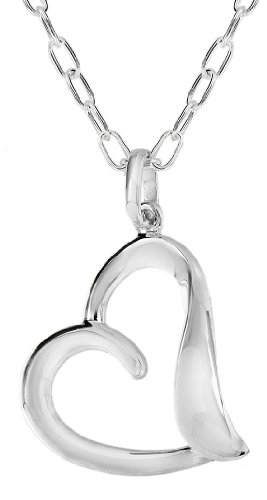 Tuscany Silver Silber Offenes Herz Anhnger m. Kette 46cm Tuscany Silver Silber Offenes Herz Anhnger m. Kette 46cm