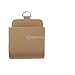 Generic Auto Air Vent PU Leather Cell Phone Storage Pouch Holder Bag Pocket - beige RS.650.00