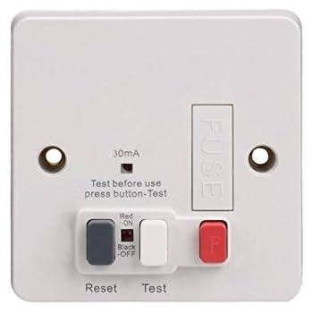 FSTWIFITGV Timeguard FST Gesicherte Abzweigdose 1 Ausbrüche Mit Schalter 25mm Mi