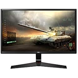 LG 24MP59G-P - Monitor gaming de 61 cm (24 pulgadas, Full HD, IPS, 1920 x 1080 pixeles, 5 ms, 1 ms con Motion Blur Reduction, 16:9, 250 cd/m2) color negro