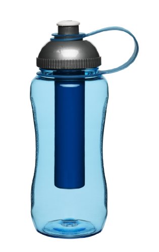 Sagaform 5016294 Picnic Trinkflasche, Kunststoff, blau, 20,5 x 7 cm